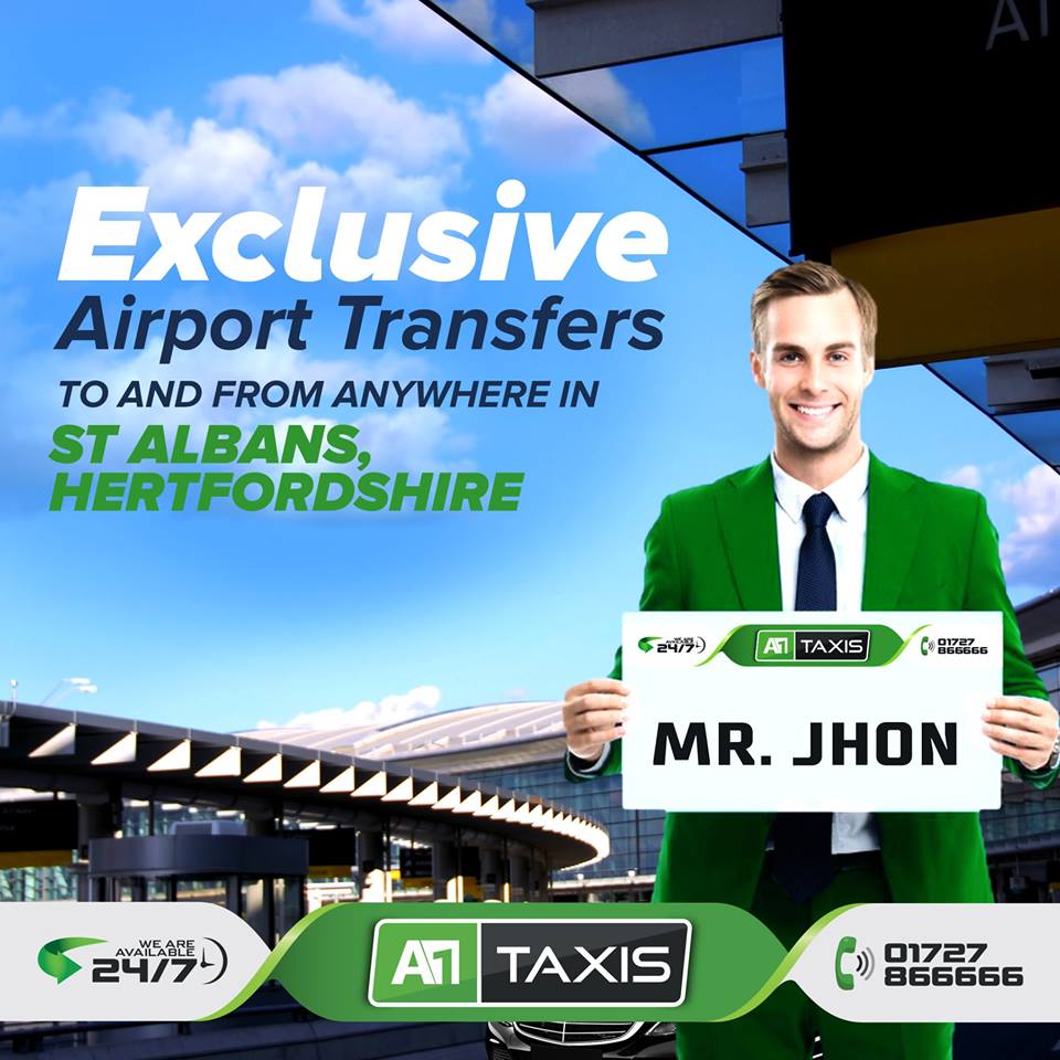 Taxi St Albans to Heathrow Airport